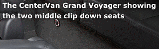 The CenterVan Grand Voyager showing